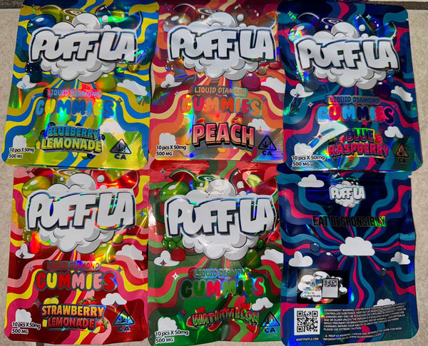 Puff LA 500mg Liquid Diamond Gummies