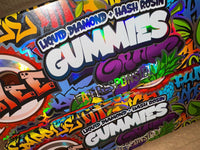 Puff LA 500mg Hash Rosin Gummies